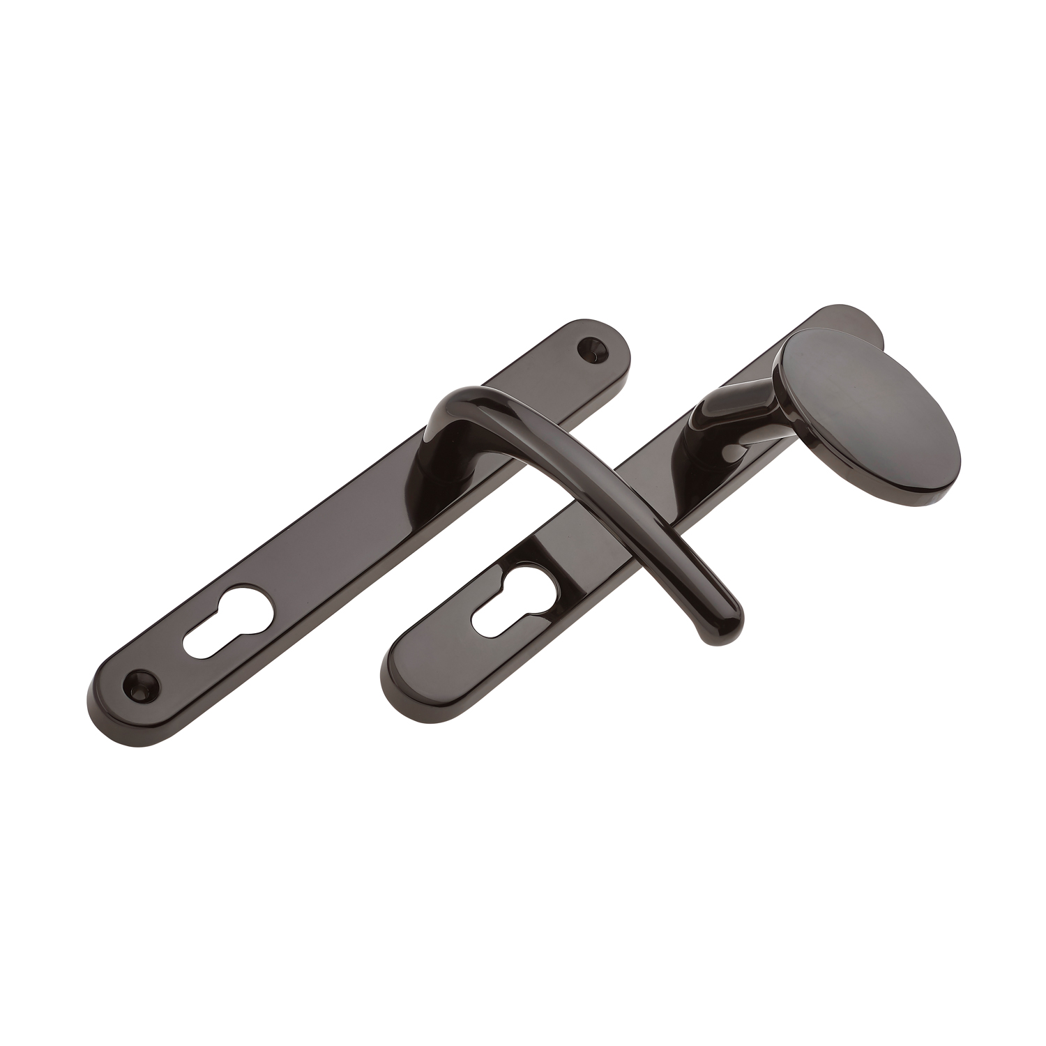 Balmoral Sprung Inline Lever Pad Door Handle